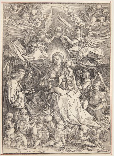 Madonna Queen of Angels av Albrecht Dürer