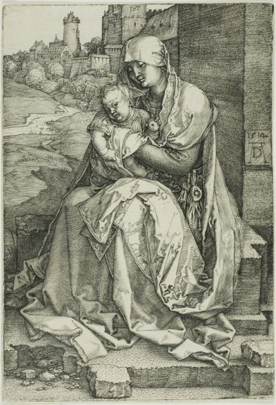 Madonna ved veggen av Albrecht Dürer