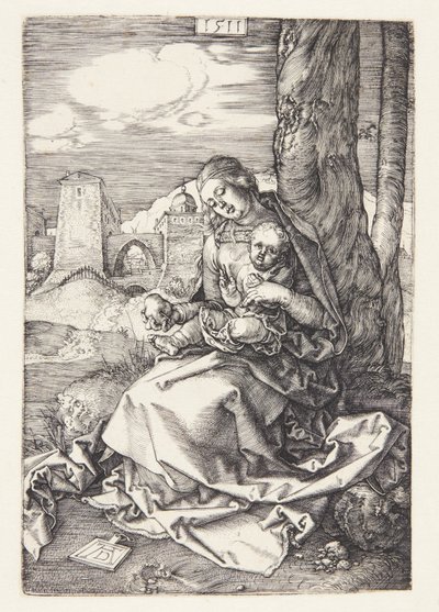 Madonna med pæra av Albrecht Dürer