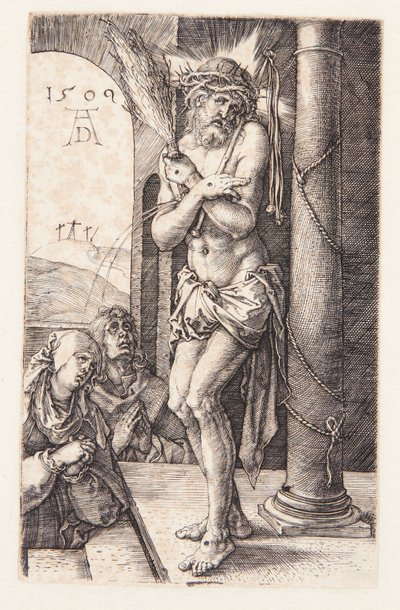 Smertensmannen ved søylen av Albrecht Dürer