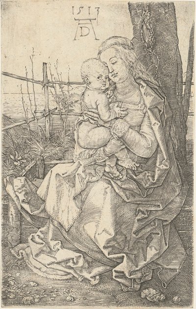 Maria med barnet ved treet av Albrecht Dürer