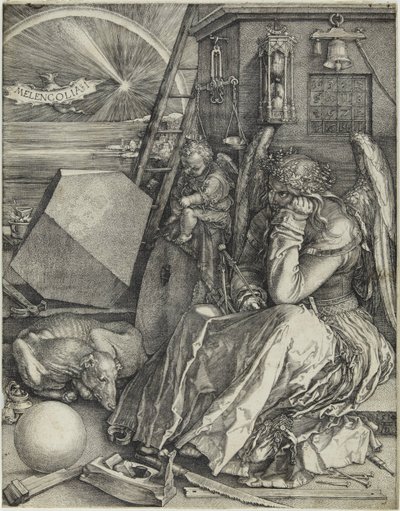 Melancolia I, 1514. av Albrecht Dürer