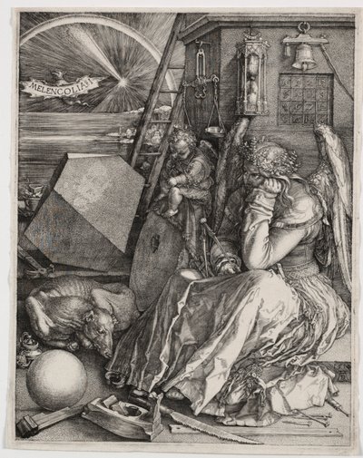 Melencolia I, 1514. av Albrecht Dürer