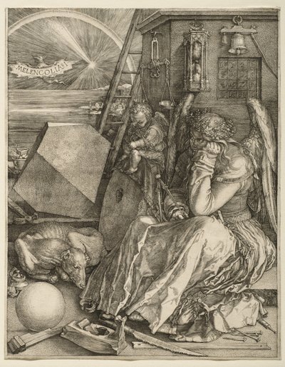 Melencolia I, 1514 av Albrecht Dürer