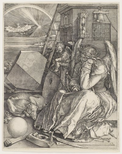 Melencolia I, 1514 av Albrecht Dürer