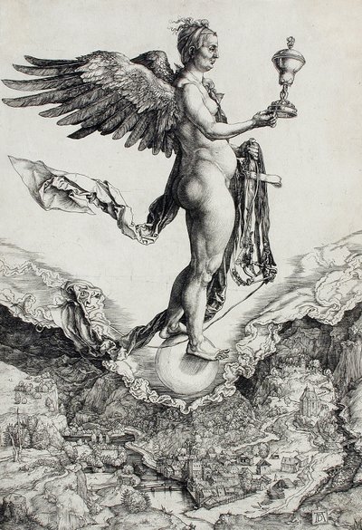 Nemesis (Den store lykken) av Albrecht Dürer