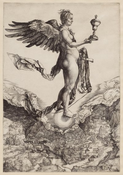 Nemesis (Den store lykken) av Albrecht Dürer