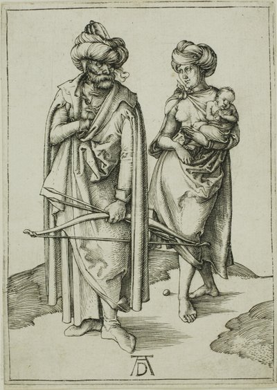 Orientalsk familie av Albrecht Dürer