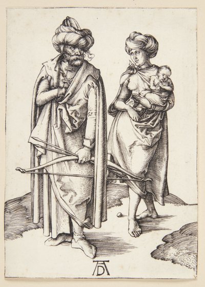 Orientalsk familie av Albrecht Dürer