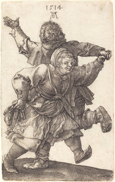 Bondepar danser av Albrecht Dürer