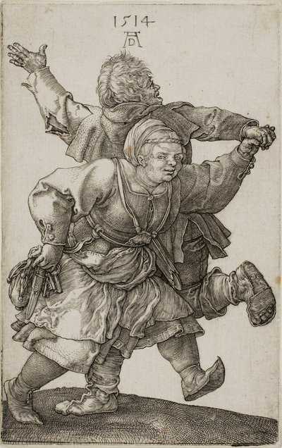 Bondepar danser av Albrecht Dürer