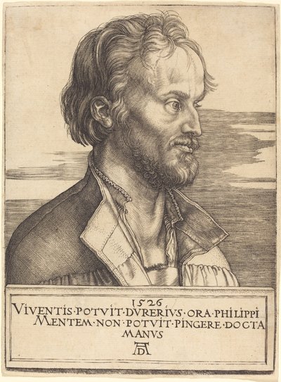 Philip Melanchthon av Albrecht Dürer