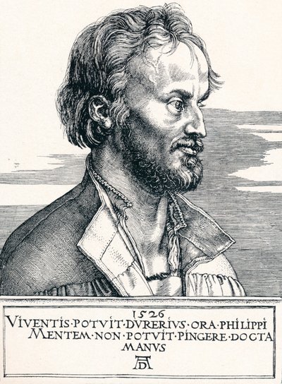 Philip Melanchthon, 1526 1906. av Albrecht Dürer