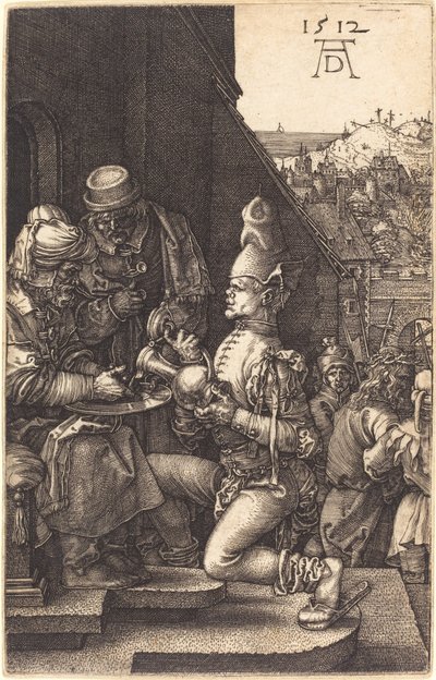 Pilatus vasker hendene av Albrecht Dürer