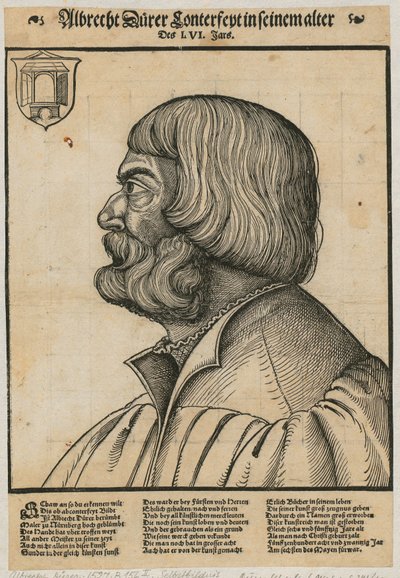 Portrett av Albrecht Dürer av Albrecht Dürer