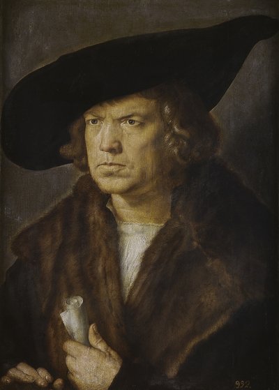 Portrett av en ukjent mann av Albrecht Dürer