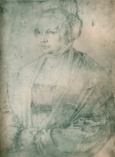Portrett av en dame, c1500-1520, 1903 av Albrecht Dürer