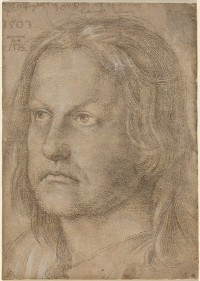 Portrett av en mann av Albrecht Dürer