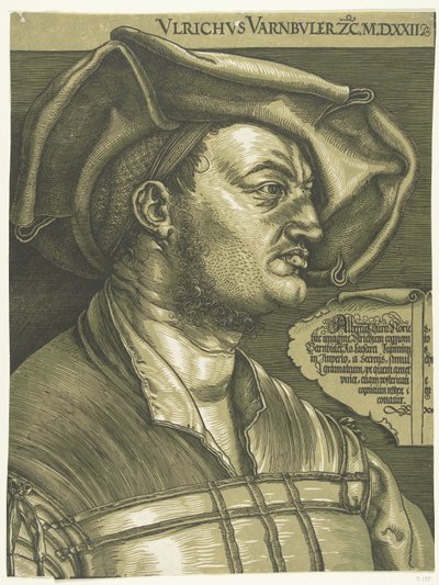 Portør van Ulrich Varnbuler av Albrecht Dürer