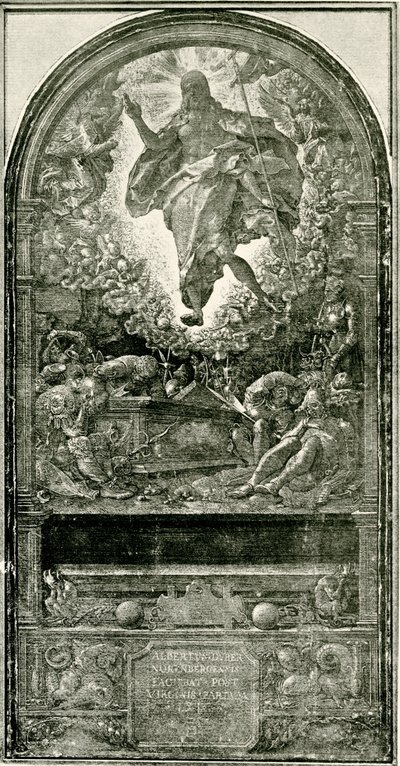 oppstandelse av Albrecht Dürer