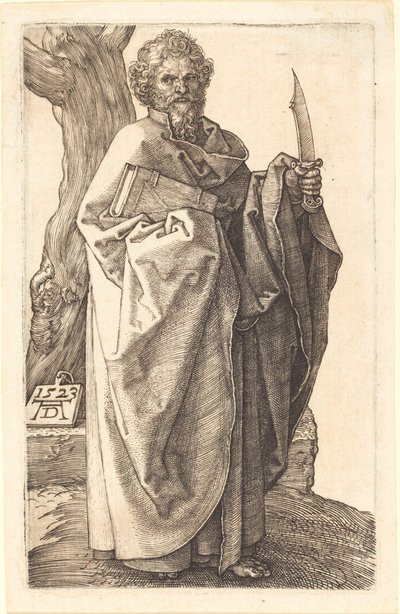 Saint Bartolomeus av Albrecht Dürer