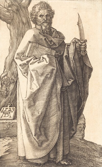 Saint Bartholomew, 1523. av Albrecht Dürer