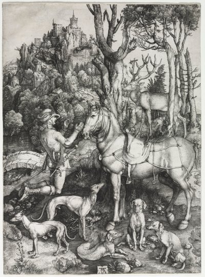Saint Eustace av Albrecht Dürer