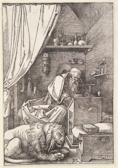 Sankt Hieronymus i sin celle av Albrecht Dürer