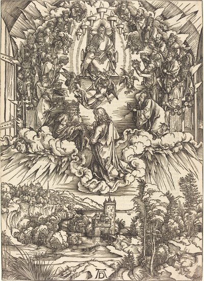 Sankt Johannes foran Gud og de eldste av Albrecht Dürer