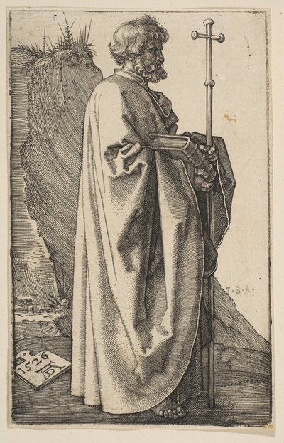 Saint Philip, 15231526. av Albrecht Dürer