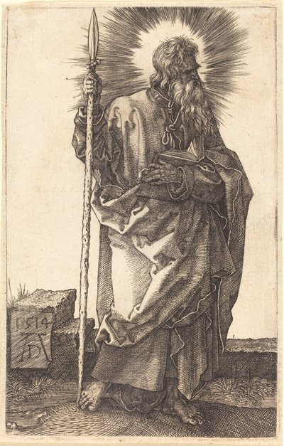 Sankt Thomas av Albrecht Dürer