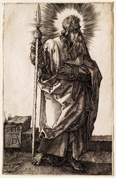 Sankt Thomas av Albrecht Dürer