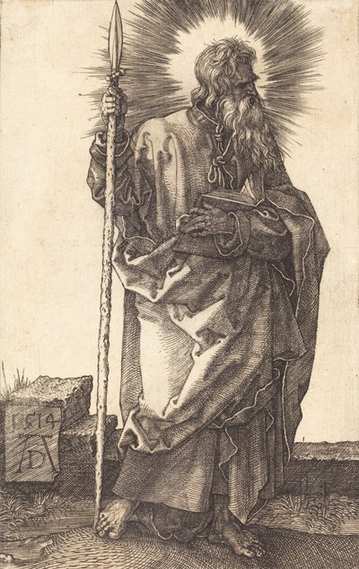 Saint Thomas, 1514. av Albrecht Dürer