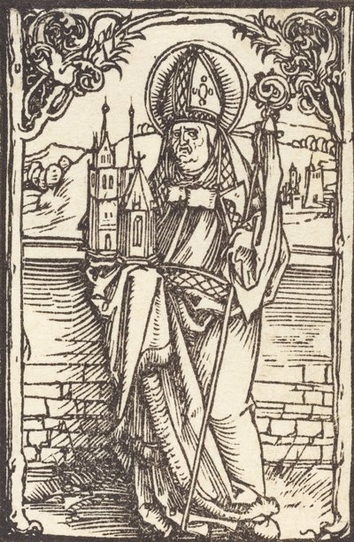 Saint Wolfgang, ca. 1500. av Albrecht Dürer