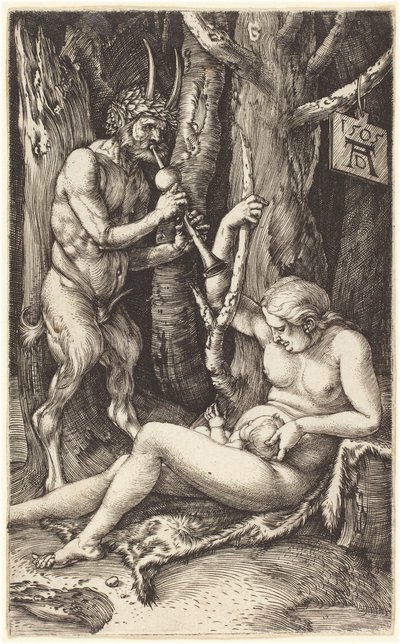 Satyr-familien av Albrecht Dürer