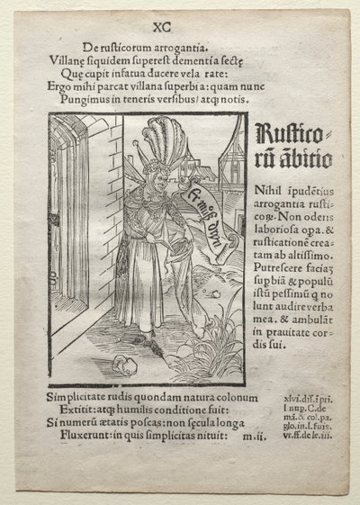 Fool of Fools av Albrecht Dürer