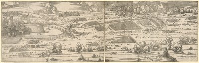 Beleiring av en festning av Albrecht Dürer