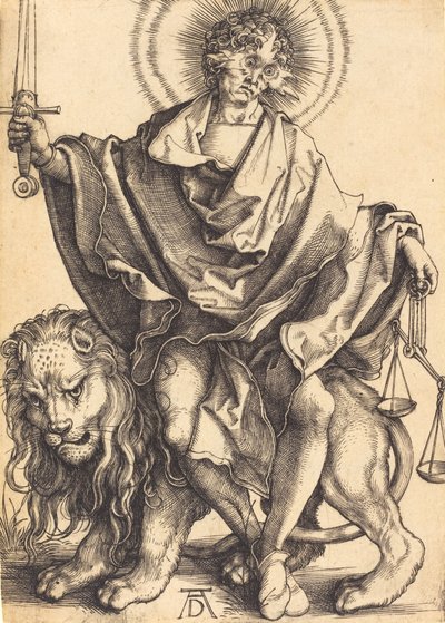 Rettferdighetens sol, ca. 14991500. av Albrecht Dürer