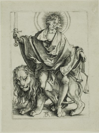 Sun of Justice (The Judge) av Albrecht Dürer
