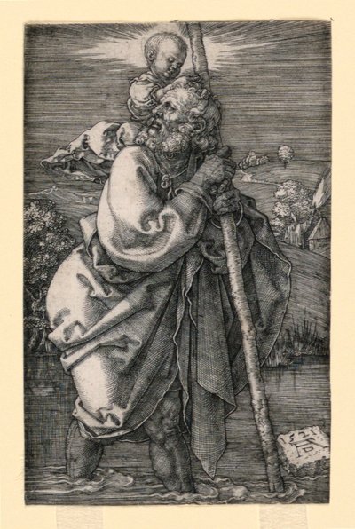 St. Christopher av Albrecht Dürer