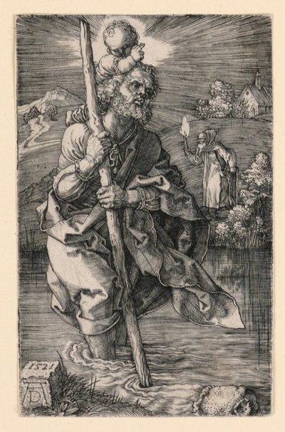 St. Christopher av Albrecht Dürer