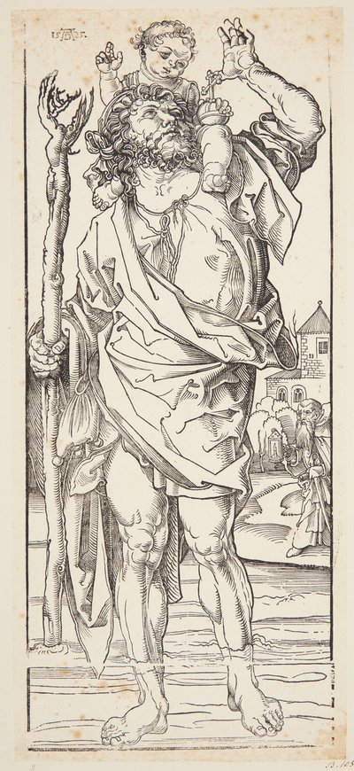 St. Christopher av Albrecht Dürer