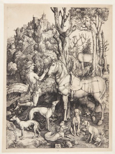 St. Eustace av Albrecht Dürer