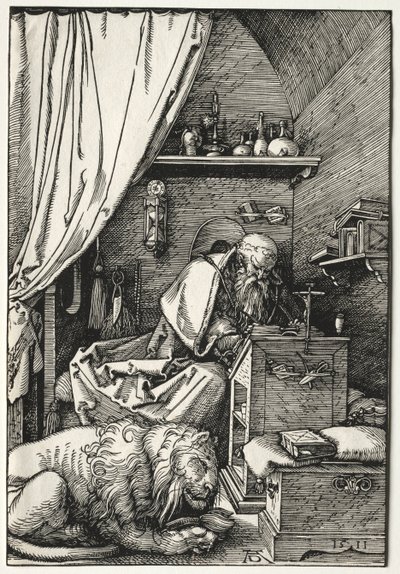 St. Hieronymus i hans celle, 1511. av Albrecht Dürer