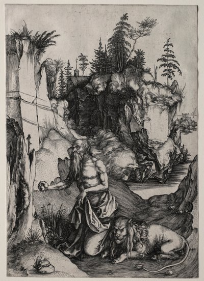 St. Hieronymus i bot, ca. 1497. av Albrecht Dürer