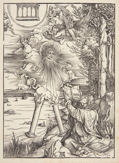 St. John Devouring the Book av Albrecht Dürer