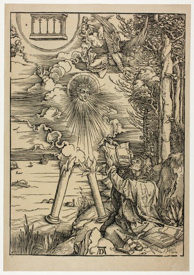 St. John Devouring the Book, fra The Apocalypse av Albrecht Dürer