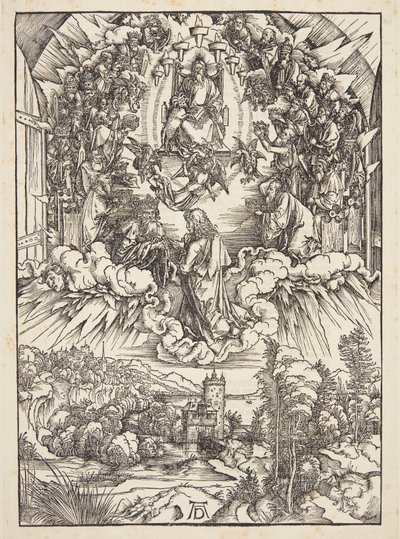 St. Johannes foran Gud og de eldste av Albrecht Dürer