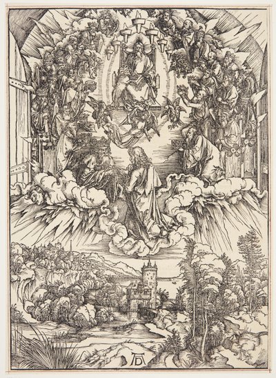 St. Johannes foran Gud og de eldste av Albrecht Dürer