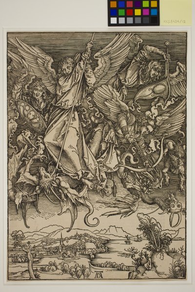 St. Michael som kjemper mot dragen av Albrecht Dürer